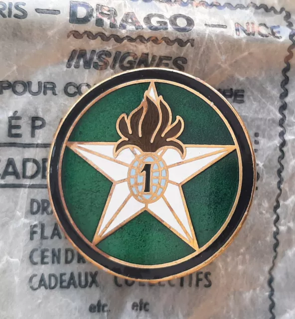 Insigne 1940 1° REI Cie Montée SAHARA WW2 LÉGION ÉTRANGÈRE Retirage Drago