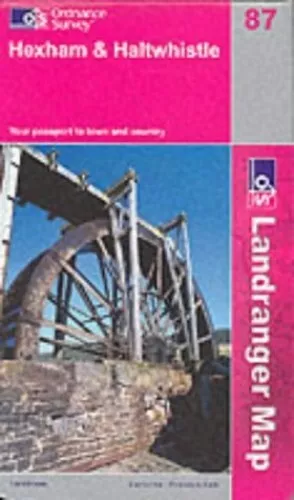 Hexham and Haltwhistle (Landranger Maps) by Ordnance Survey Sheet map, folded