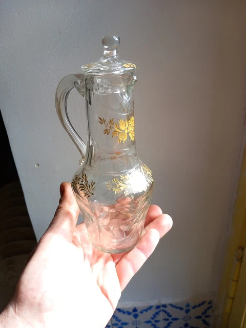 Verre à Pied Twist Epoque XVIIIe Siecle , 1800 , Verrerie D