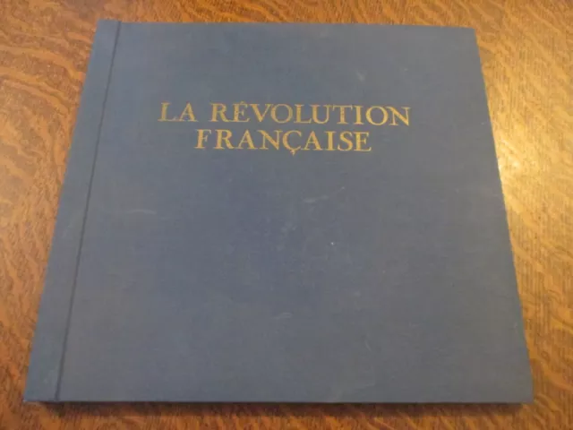 coffret 3 33 tours la revolution francaise avec livret