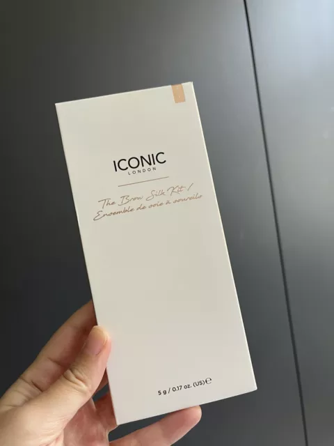 Iconic London Brow Silk and Brush Kit Brand New in Box Rrp £22