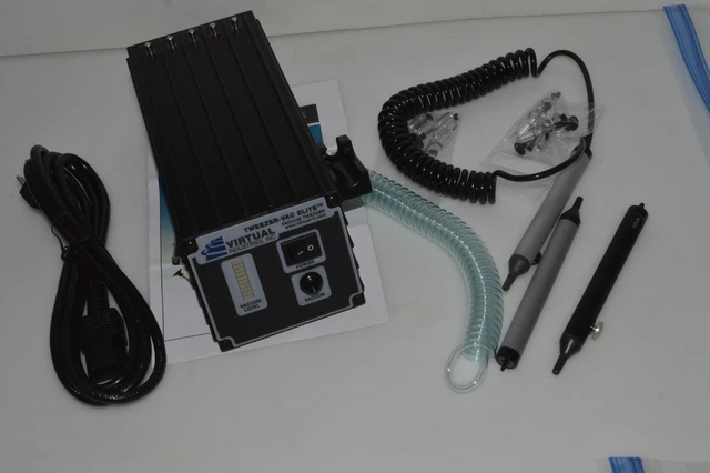 VIRTUAL INDUSTRIES INC TWEEZER-VAC TV-1500  ELITE Vacuum System  (DQJ20)