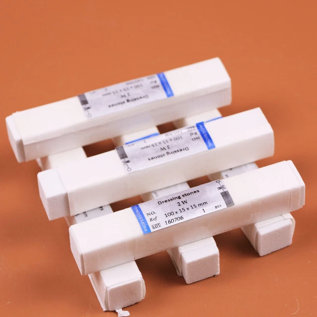 10 Pieces Dental Lab Tool Dental Sharpening Stone Dressing Stones Diamond Burs