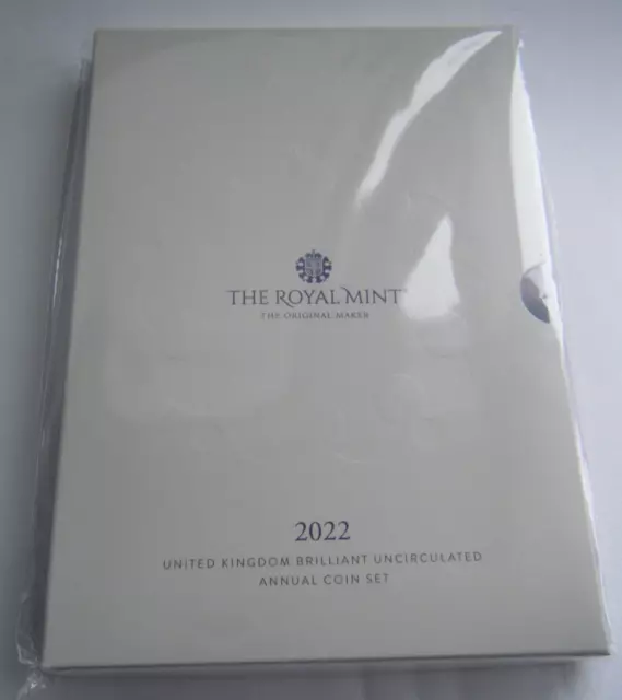 2022 Royal Mint 13 Coin Annual Set Uk Brilliant Uncirculated - In Stock