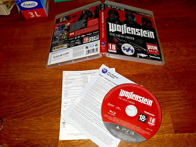 Jeu Wolfenstein The New Order - PS3, Complet (CIB), PAL FR, Bon état - Floto Games