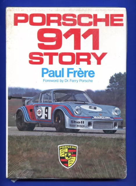 PORSCHE 911 STORY By Paul Frere - Hardcover - Sealed