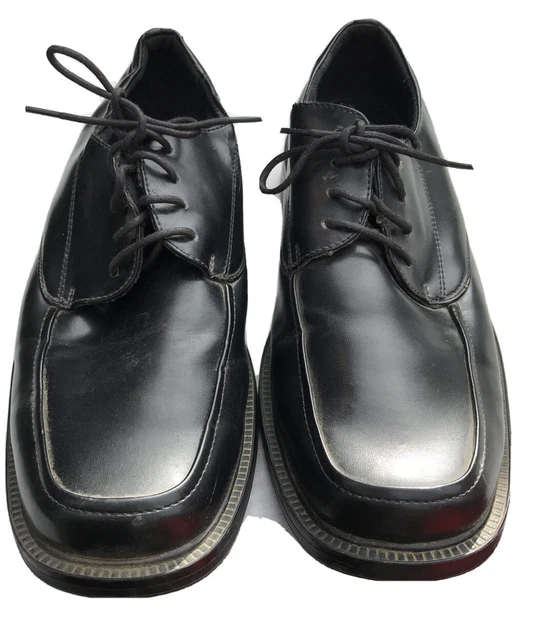 STATE STREET Mens Black Dress Shoes Lace Up Size 11W Oxfords Style 20.24 PicClick