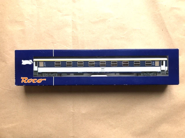 ROCO VOITURE COUCHETTES 1ière classe CORAIL+ 45384 NEUF et RARE EUR 102 ROCO VOITURE COUCHETTES 1ière classe CORAIL+ 45384 NEUF et RARE EUR 102