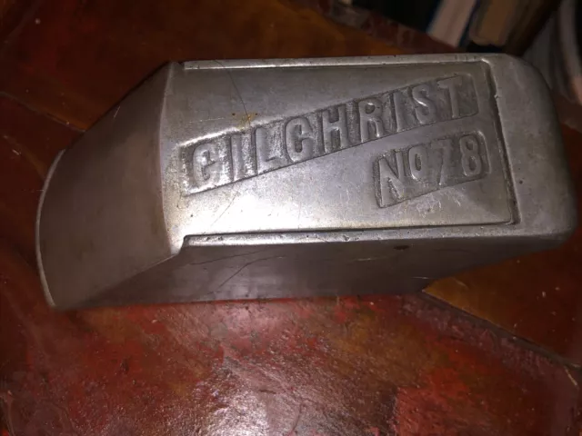 Vintage Gilchrist No 78 Ice Block Shaver