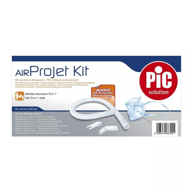 Pic AirProjet Plus - Kit per Apparecchio Aerosol a Ultrasuoni