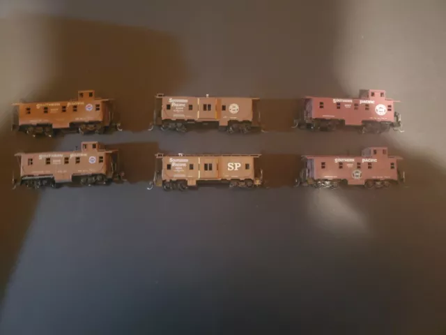 ho scale southern pacific cabooses