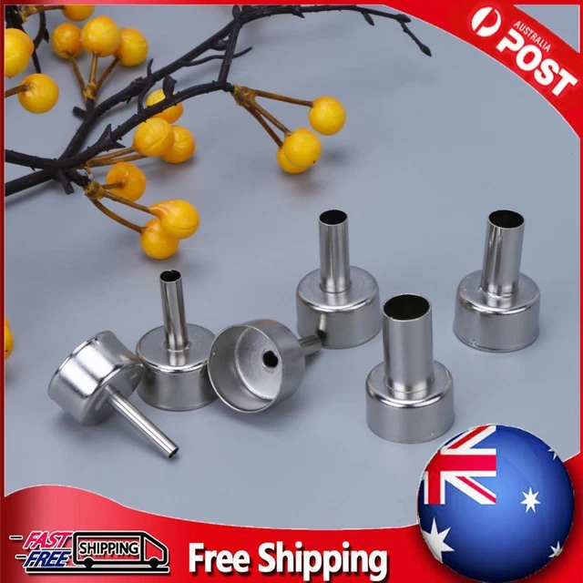 6pcs Universal Nozzle Soldering Station Hot Air Stations Gun Welding Nozzle
