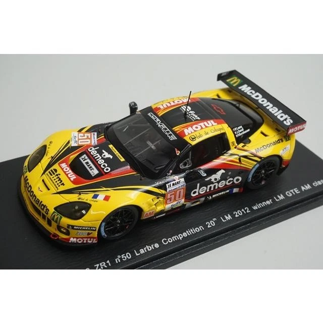 Spark 1/43 - Chevrolet Corvette ZR1 2012 - Blanc - Résine - Édition Limitée