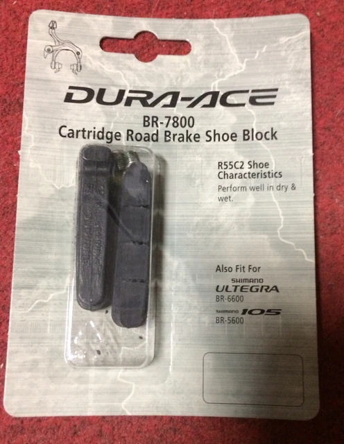 Patins De Frein Shimano Dura-Ace BR-7800 Pour Vélo De Course - Neufs Sous Emballage