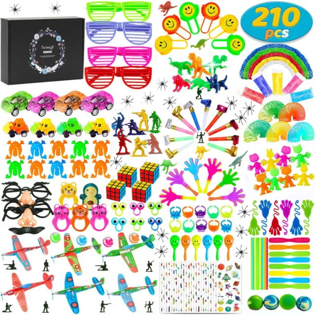 210X Assorted Party Bag Toys Children Kids School Gift Party Pinata Fillers Toys