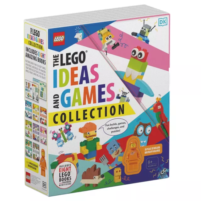 The LEGO Ideas And Games Collection Book Brick Building Teen Kid Children Adult