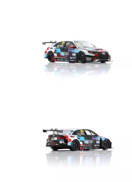 1/43 Spark Audi RS 3 LMS TCR WTCR Macao Guide Course 2018 Edition Limitée -SA204