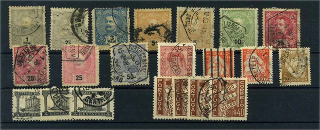 PORTUGAL kleines Lot gestempelt (106237)