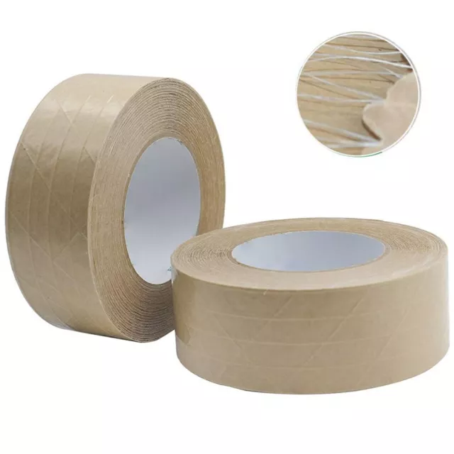 30M/Roll Photo Frame Gummed Packaging Tape Self Adhesive Carton Sealing Tape