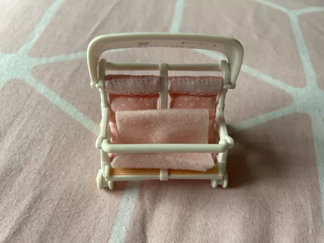 Sylvanian families deals double pushchair