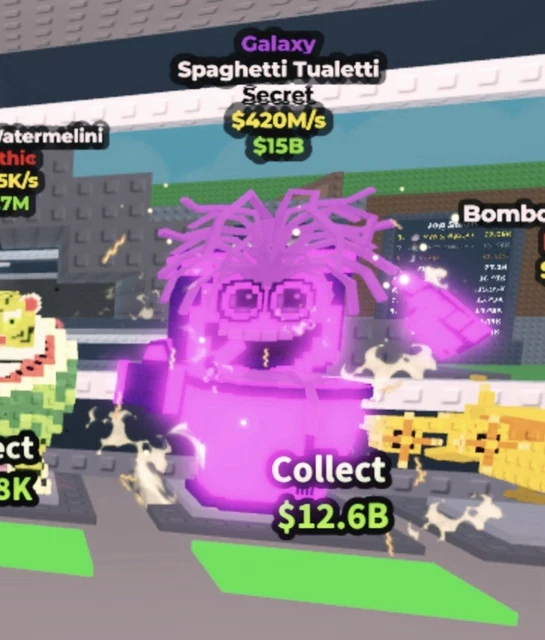 🌌 STEAL A Brainrot Galaxy Spaghetti Tualetti Secret 420M/s | Trusted ...