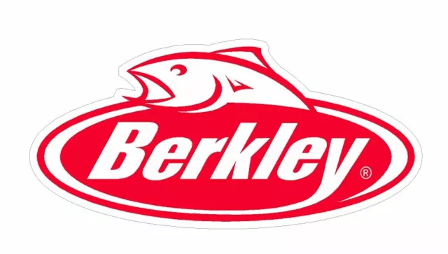 BERKLEY FISHING Logo Motorbike VAN TACKLE BOX Racing Decal Stickers x2