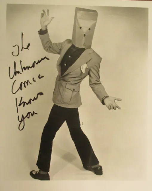 The Unknown Comic Murray Langston Autograph Signed Glossy Photo