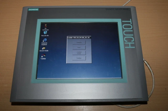 Simatic Siemens MP277 10 pouces couleur tactile 6AV6 643-0CD01-1AX1 Multi...