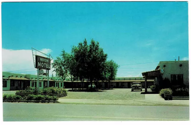 Western Motel, West Holbrook, AZ, Route 66 -- Vintage Chrome Postcard