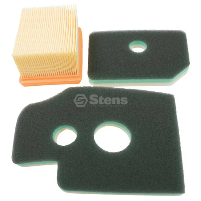 Kit de filtro de aire compatible con sierras de corte Dolmar PC6412, PC6414 y PC7312