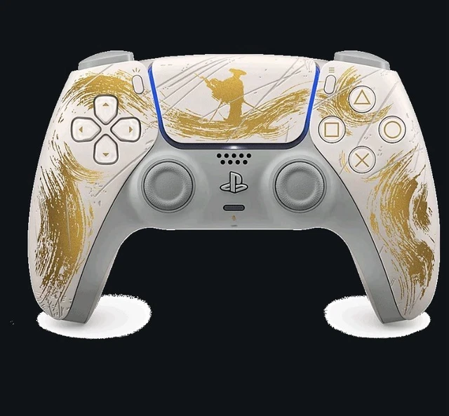 Controller Wireless Sony PS5 DualSense Limited Edition Gold - Ispirato A Ghost Of Yotei - Spedizione Veloce