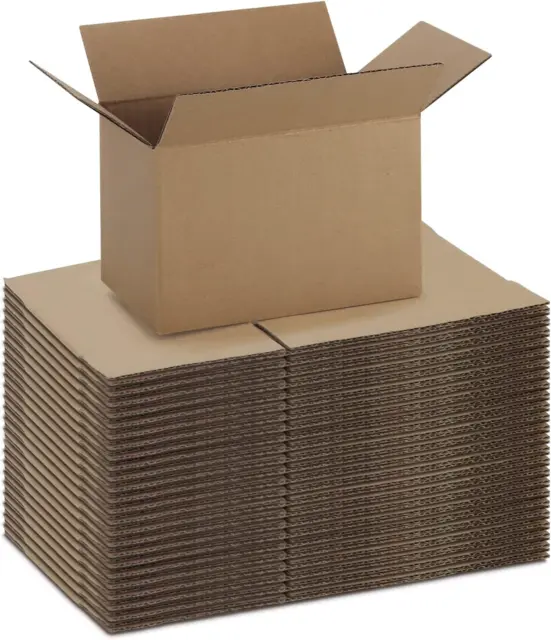 Small Shipping Boxes Packing Mailing Many Moving 6x4x4 Sizes Corrugated Cartons