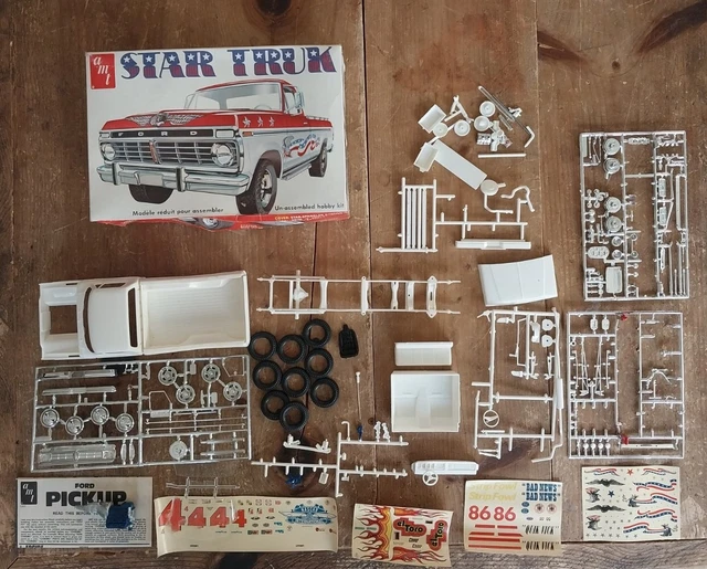 RARE AMT STAR TRUK FORD Ranger F 350 kit modèle échelle 1:25 (pièces ...