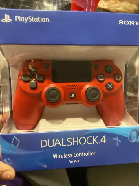 Sony CUH-ZCT2U Wireless DualShock Controller for Playstation 4 - Magma Red