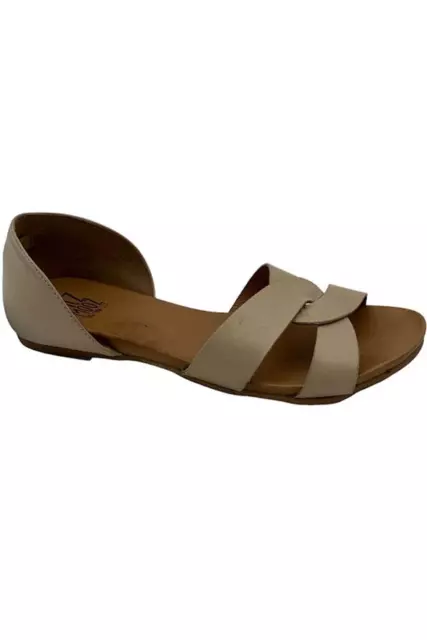 Miz Mooz Leather Flats Amory Cream