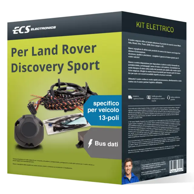 13 poli specifico kit elettrico per LAND ROVER Discovery Sport ECS Nuovo