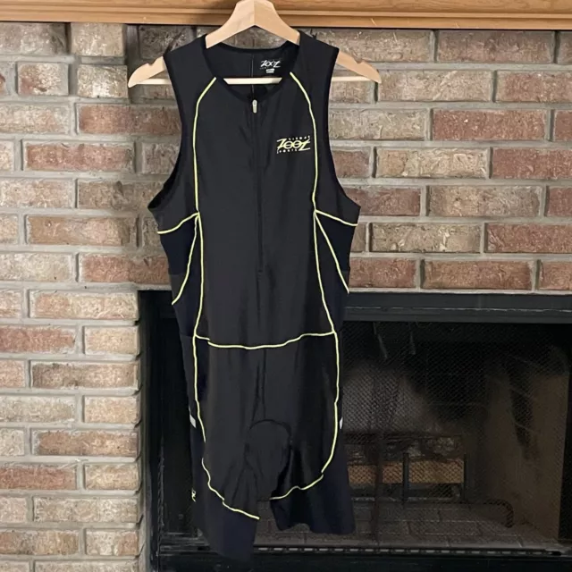 Zoot Triathlon Suit Adult Large Tri Suit Swim Cycling Lightly Padded