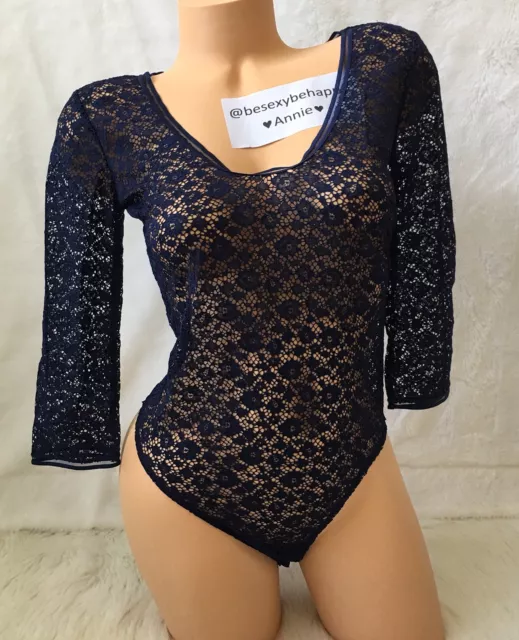 Victorias Secret Lace Bodysuit Size XS