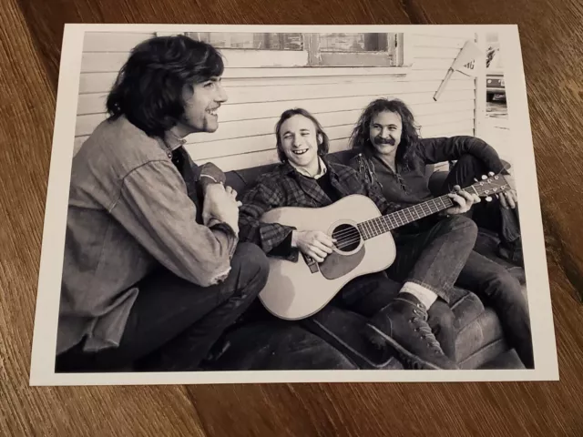 DAVID CROSBY STILLS NASH Art Print Photo 11"x14" Poster 1960's Vintage