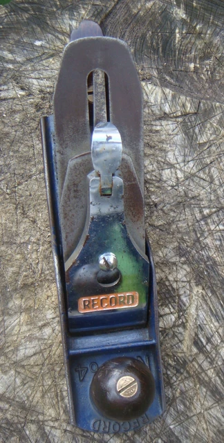 VINTAGE RECORD No 4 PLANE OLD JOINER CARPENTER WOODWORKING TOOL