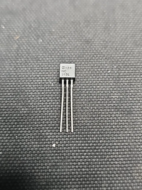 Fairchild BC184C NPN Silicon Transistors - TO92 Case - 5 Pieces