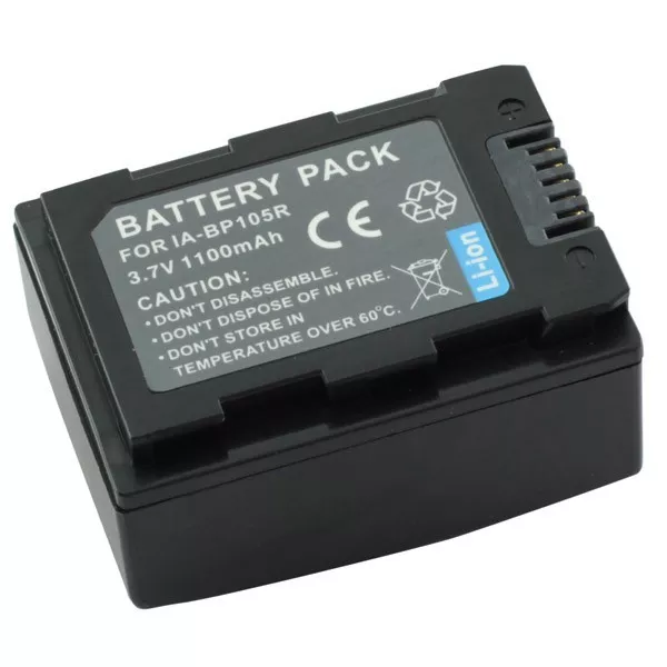 Batería Para Samsung SMX-F50 SMX-F70 Batería IA-BP105R LI-ION