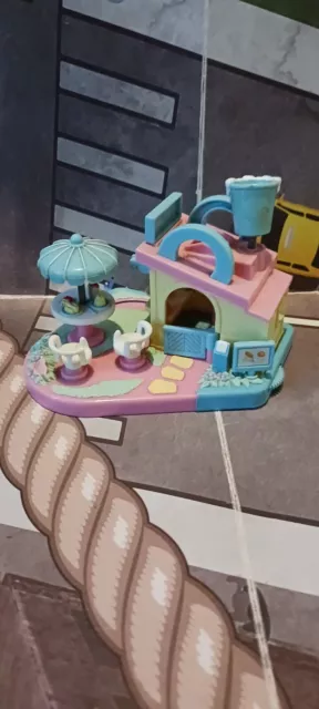 Vintage Polly pocket Mimi’s Ice cream Shop Bluebird 1994