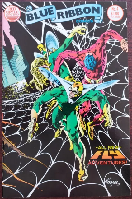 Blue Ribbon Comics #4 VF 8.0 (Blue Ribbon Comics 1984) ~ The Fly✨