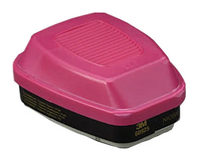 Combination Cartridges/P100 Particulate Filter, Formaldehyde/Organic Vapor 3M™