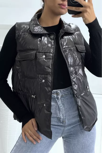 Doudoune simili cuir femme zara outlet