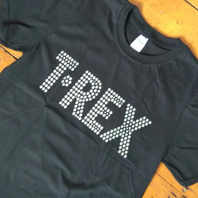 T-Rex T-Shirt - Retro, 70s, Glam Rock, Tyrannosaurus, S-XXL