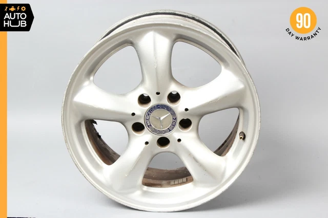 Mercedes R170 SLK230 SLK320 8 x 16 R16 Rear Wheel Rim Silver 1704010802 OEM
