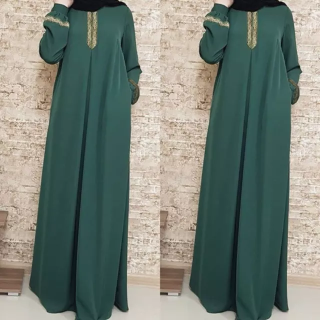 Frauen Muslimische Kleider Abaya Gebet Maxi Kleid Islamische Arabische Robe