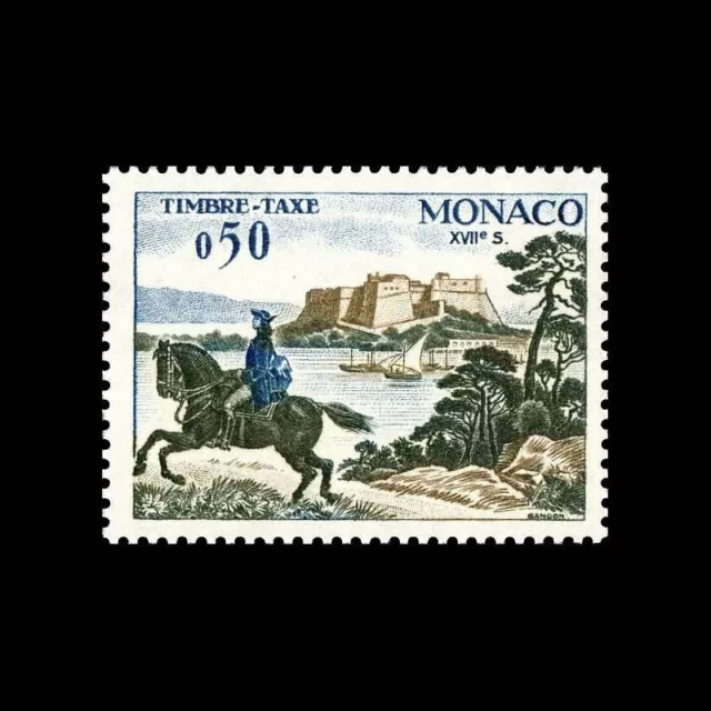 Timbre taxe de Monaco N° T 0061  Neuf **